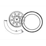 Simson KR51 Schwalbe passende Ersatzteile,...