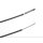 Bowdenzug mit Schaft Simson KR50 Starterklappe grau
