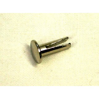 Spaltniet 3,7 x 11 vernickelt für Simson Sattel SR1 SR2