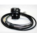 Schalterkombination mit Lichthupe und Kabel - Simson S51E Hochlenker 6V und 12V tauglich