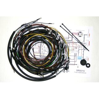 SR50/1C Kabelbaum Set mit Schaltplan