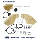 Ansauggeräuschdämpfer SR4-2 SR4-4 beige