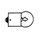 Kugellampe 12V 10W BA15s